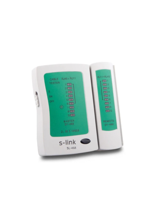 S-Link Sl-468 Rj-45,Rj-11 Lüks Kablo Test ürün görseli 1