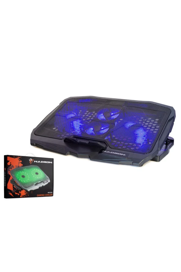 Hd2008 4 Fanlı Notebook Soğutucu Standlı Laptop Altı Fan ürün görseli 1