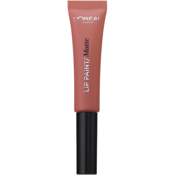 Loreal Paris Infaillible Lip Paint Likit Ruj Matte 201 Hollywood Beige- Nude ürün görseli 1