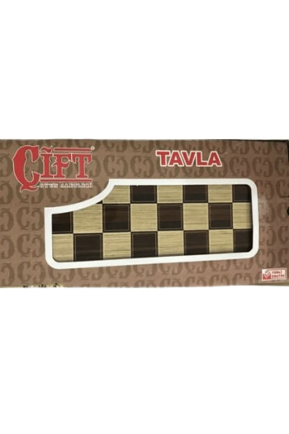 ÇİFT 053 KAPLAMA TAVLA - Resim 2