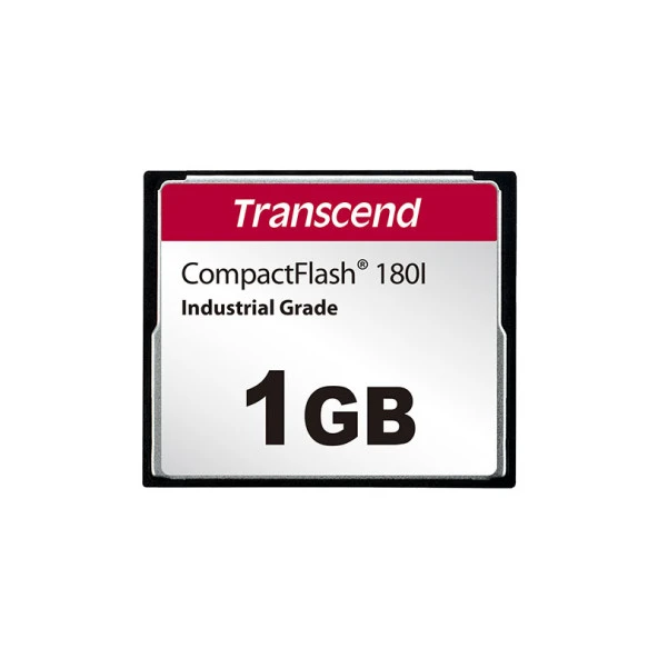 TRANSCEND - TS1GCF180I 1GB CF180I Industrial Hafıza Kartı ürün görseli 1