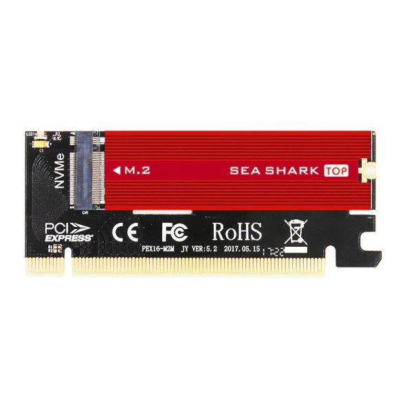 BIGBOY BTC-PEM2NVNG1U PCIe 3.0 x16 PCI M.2 x4 -M Key Sogutuculu Çevirici Ünite ürün görseli 1