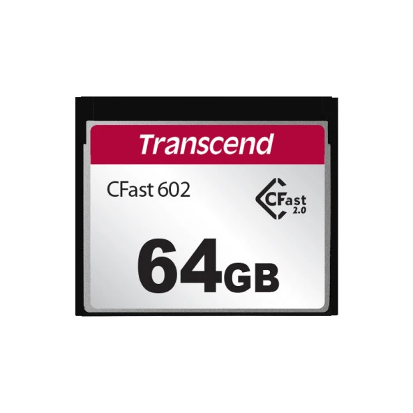 TRANSCEND - TS64GCFX602 64GB CFX602 CFast 2.0 Hafıza Kartı ürün görseli 1