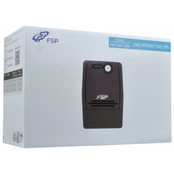 FSP FP800 800VA Line Interactive UPS 1x9A Akü - Resim 5