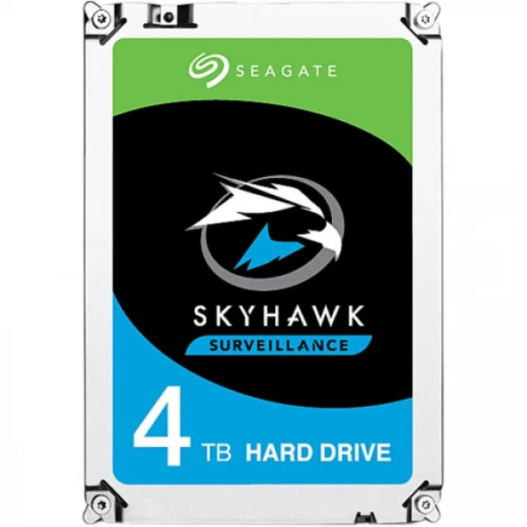 SEAGATE SKYHAWK, ST4000VX015, 3.5", 4TB, 256Mb, 5900Rpm, Güvenlik, HDD ürün görseli 1
