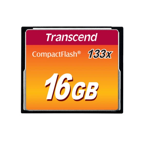 TRANSCEND - TS16GCF133 16GB CF133 133X Hafıza Kartı ürün görseli 1