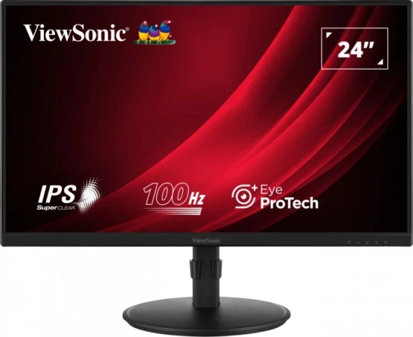 VIEWSONIC VG2408A-MHD WORKPRO MONITOR 23.8" 5MS 100HZ 1920X1080 FHD TILT SWIVEL PIVOT YUKSEKLIK AYARI ürün görseli 1