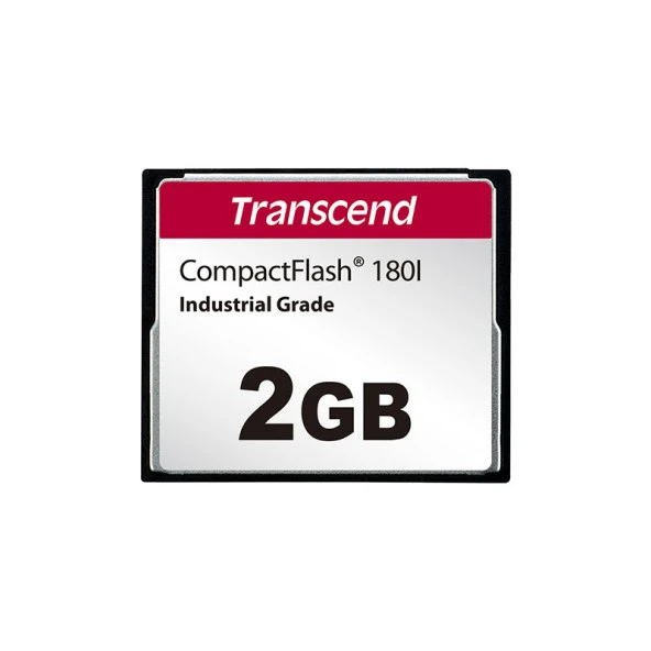 TRANSCEND - TS2GCF180I 2GB CF180I Industrial Hafıza Kartı ürün görseli 1