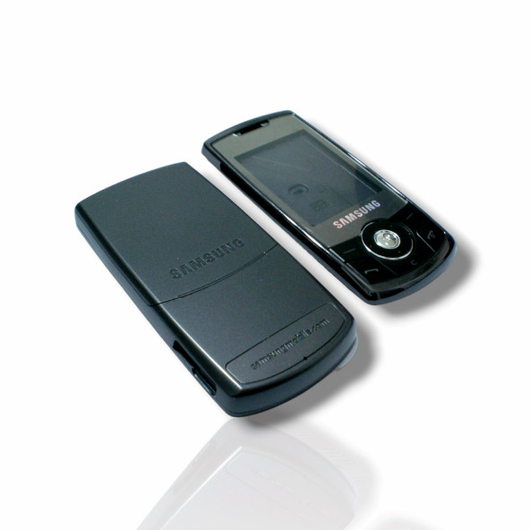 Samsung C3310 Kasa Samsung Galaxy C3310 Uyumlu Siyah Renk Orta Kasa Ön Arka Kapak Tuş Takımı ürün görseli 1