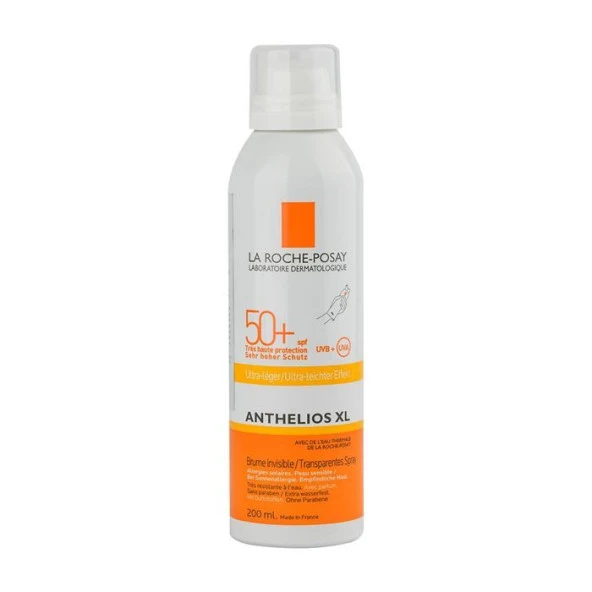 La Roche Posay Anthelios XL SPF 50+ Ultra Light Transparent Spray 200ml ürün görseli 1