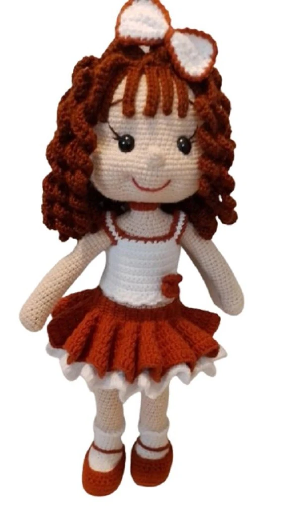 Serpil Bebek Amigurumi Organik Oyuncak ürün görseli 1
