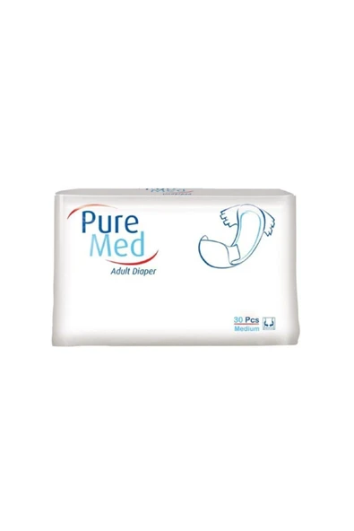 Puremed 30 lu M Beden Hasta Bezi ürün görseli 1