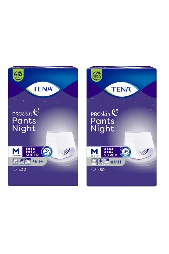 TENA Proskin Pants Night Medium ( Orta) Emici Külot 60 adet ürün görseli 1