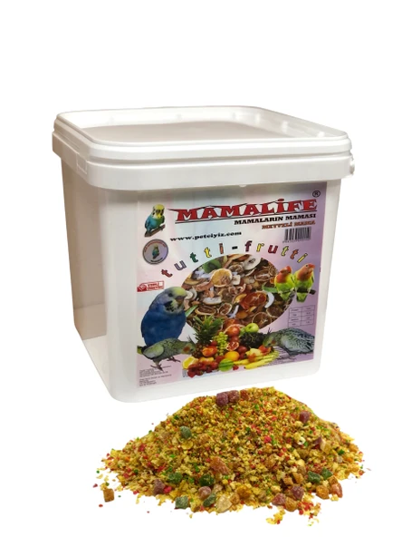 MAMALİFE Meyveli 5 Kg Kuş Maması Mammamiamix ürün görseli 1