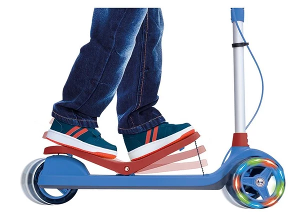 SPACE SCOOTER UZAY SCOOTER MİNİ IŞIKLI SCOOTER - Resim 3