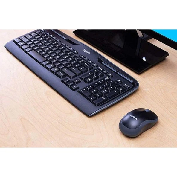 Logitech MK330 Kablosuz Q Trk Siyah Multimedya Klavye Mouse Set Set 920-003988 - Resim 7