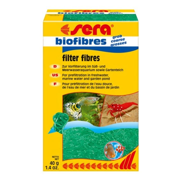Sera Bio Fibres Kaba Pislik Tutucu Kalın Filtre Malzemesi 40 Gr ürün görseli 1