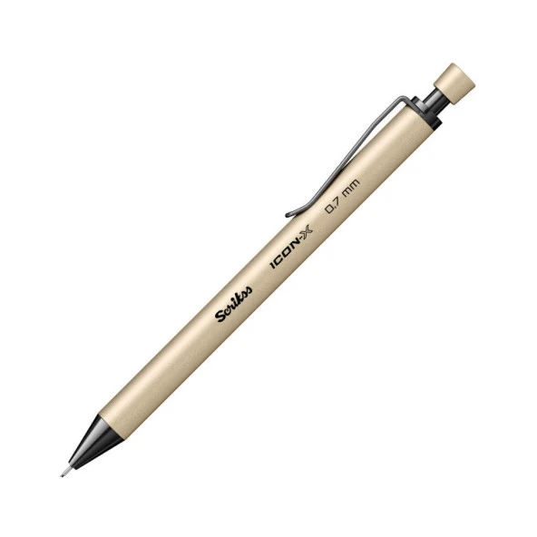 Scrikss Icon-X Mekanik Kurşun Kalem 0.7 mm Bej ürün görseli 1