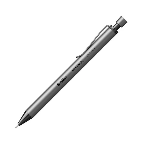 Scrikss Icon-X Mekanik Kurşun Kalem 0.7 Mm Antrasit ürün görseli 1