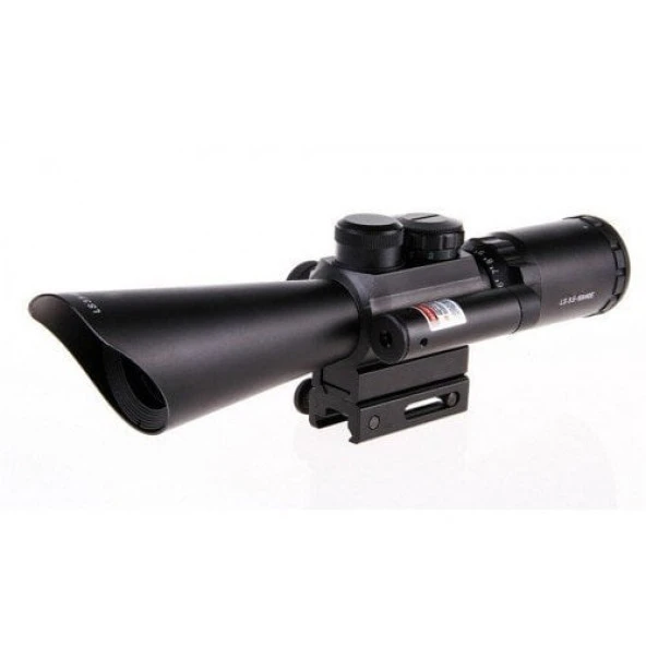 Accurate 3,5-10x40 M8 Zoomlu Tüfek Dürbünü ürün görseli 1