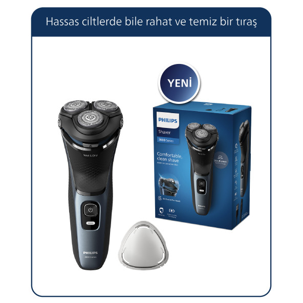 Philips S3144/00 Shaver 3000 Series Tıraş Makinesi ürün görseli 1