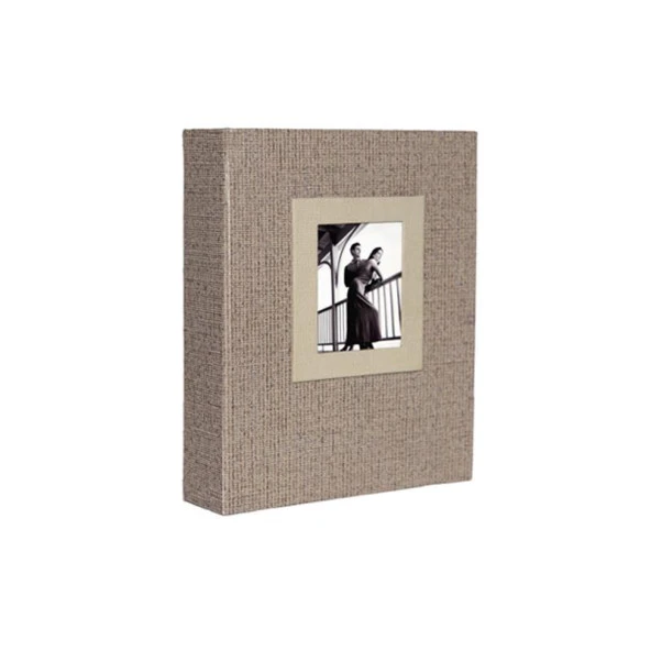 Rabsev 15x21cm 100 Fotoğraf Kapasiteli Lüks Koton Fotoğraf Albümü ürün görseli 1