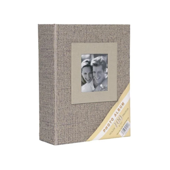 Rabsev 10x15cm 100 Fotoğraf Kapasiteli Lüks Koton Fotoğraf Albümü ürün görseli 1