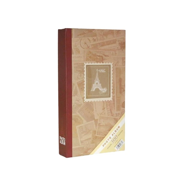 Rabsev 10x15cm 300 Fotoğraf Kapasiteli Desenli Lüks Ofset Fotoğraf Albümü ürün görseli 1