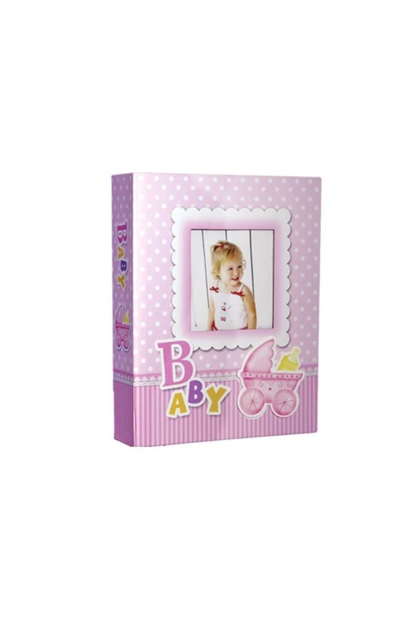 Rabsev 10x15cm 200 Fotoğraf Kapasiteli Lüks Bebek Fotoğraf Albümü ürün görseli 1