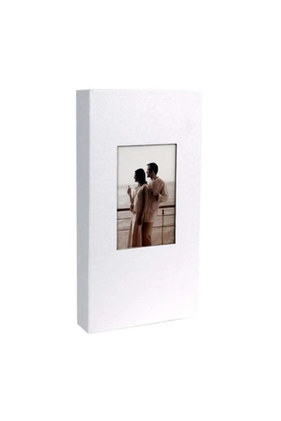 Rabsev 10x15cm 300 Fotoğraf Kapasiteli Lüks Pencereli Deri Fotoğraf Albümü ürün görseli 1