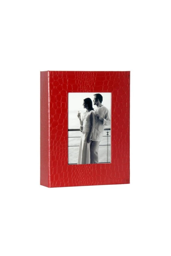 Rabsev 15x21cm 100 Fotoğraf Kapasiteli Lüks Pencereli Deri Fotoğraf Albümü ürün görseli 1