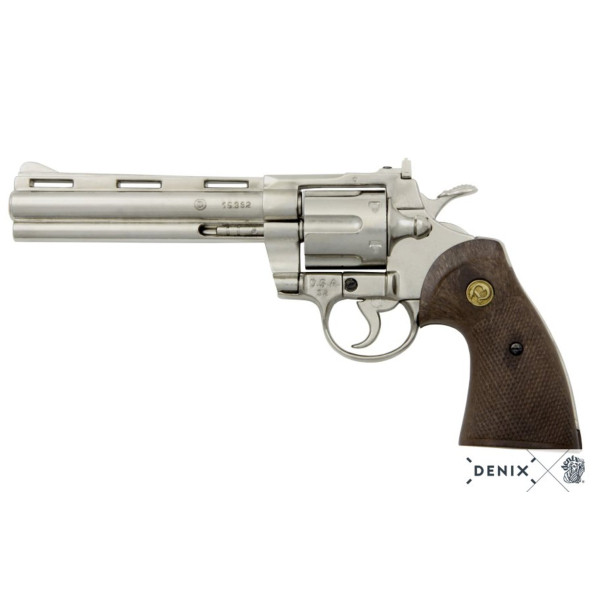 Denix Koleksiyon Grubu-PYTHON REVOLVER 6", USA 1955-JDNX6304 - Resim 6