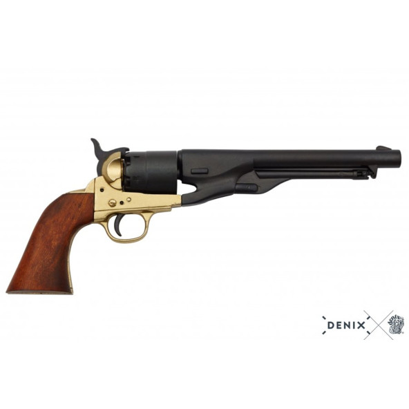 Denix Koleksiyon Grubu-AMERICAN CIVIL WAR ARMY REVOLVER, USA 1860-JDNX1007-L ürün görseli 1