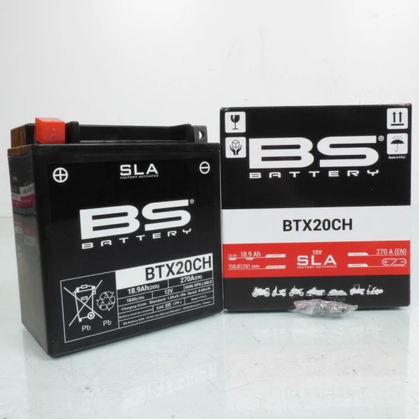 Bs Btx20Ch Sla 2015-2023 Peugeot Metropolis 400 Uyumlu Akü Jel Akü ürün görseli 1
