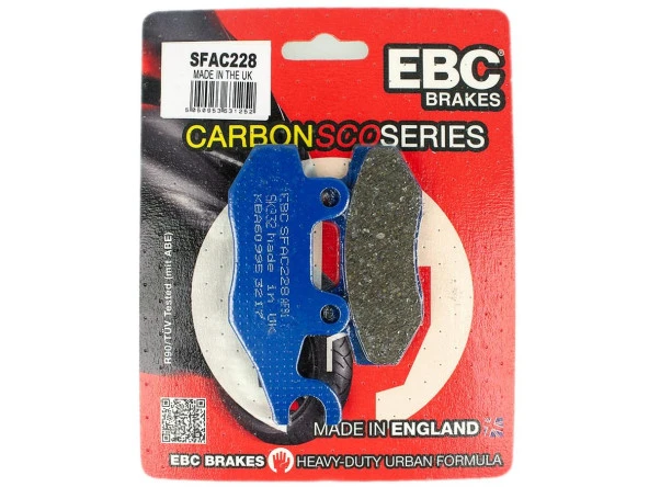 Ebc Sfac228 2008-2009 Peugeot Satelis 125 Uyumlu Ön Fren Balatası (Nissin Kaliper) Karbon Balata ürün görseli 1