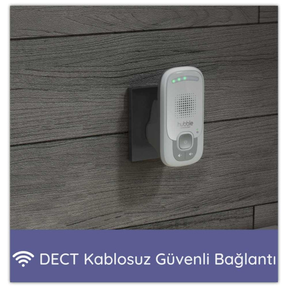 Hubble Listen Dect Dijital Bebek Telsizi - Resim 2