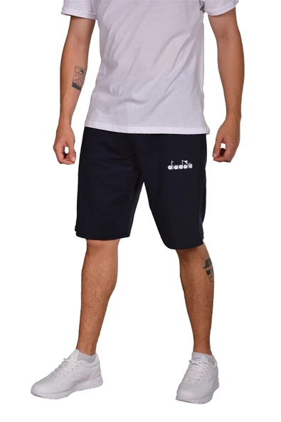 Diadora Mesa - Pamuklu Lacivert Spor Şort - DIADORAMESA ürün görseli 1