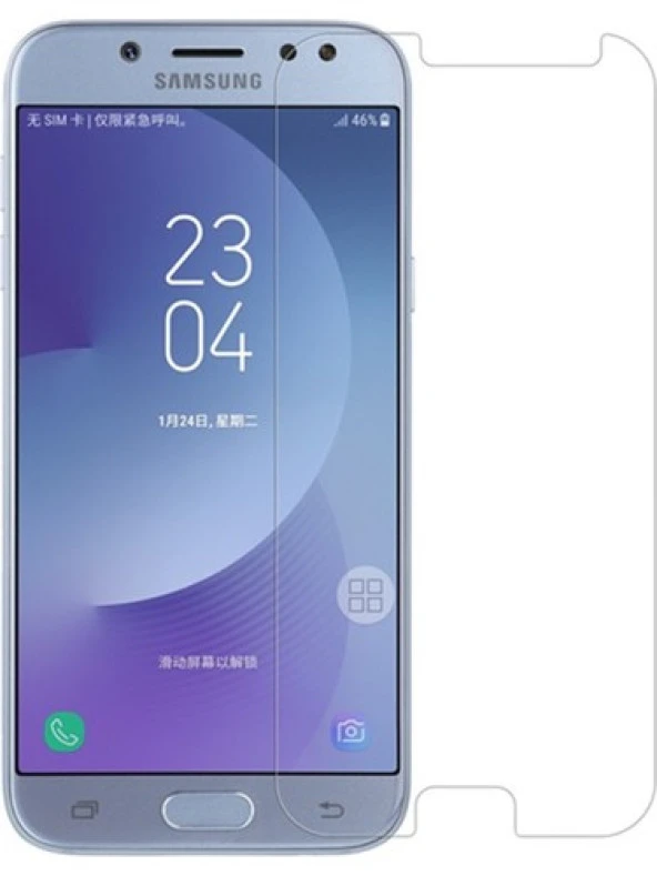 Samsung Galaxy J5 Pro Kırılmaz Cam Ekran Koruyucu Temperli Cam ürün görseli 1