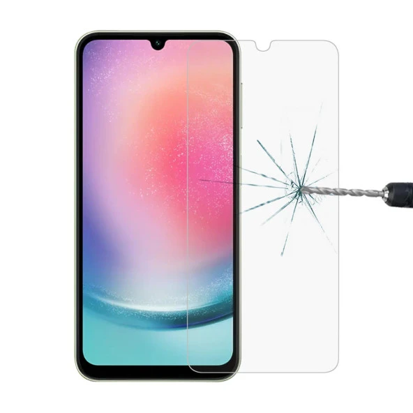 Samsung Galaxy A25 Kırılmaz Cam Ekran Koruyucu Temperli Cam ürün görseli 1