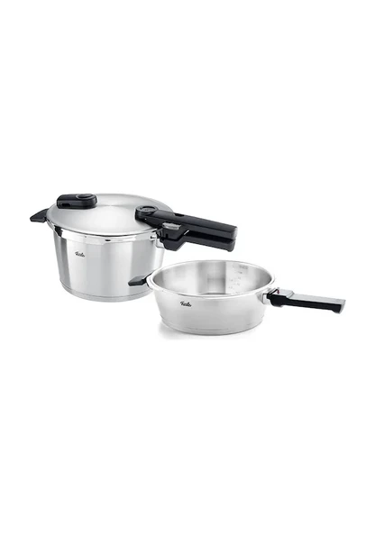 Fissler Vitaquick Premium 4.5 Lt + 2.5 Lt Düdüklü Tencere Seti ürün görseli 1