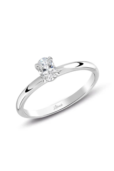 0.30 Ct Pırlanta Oval Tektaş Yüzük ürün görseli 1