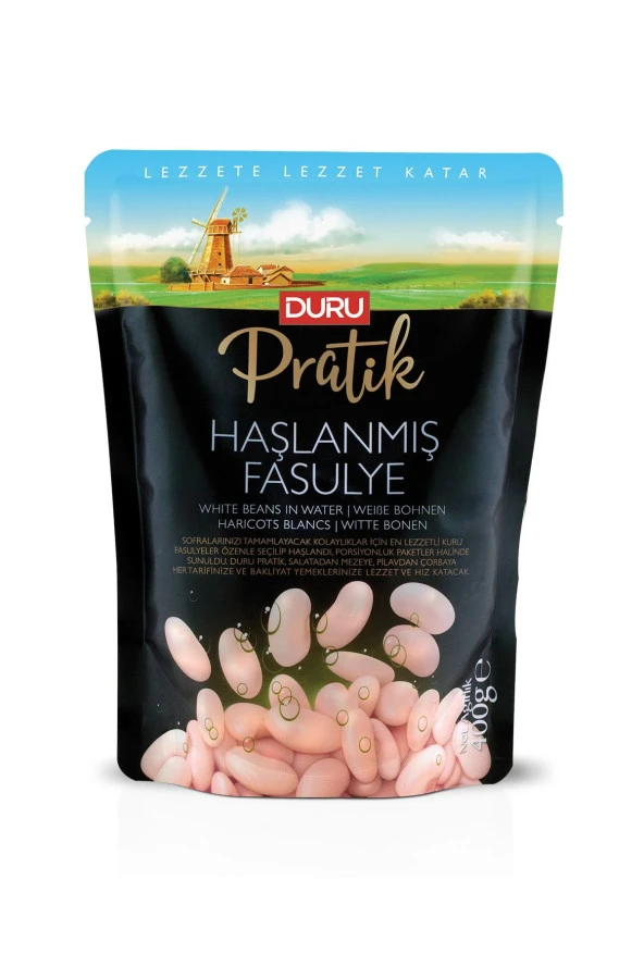 DURU BULGUR Duru Pratik Haşlanmış Fasulye 400G ürün görseli 1