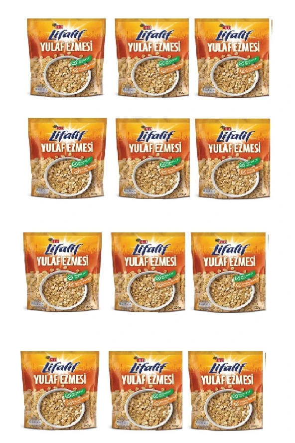 ETİ Lifalif Yulaf Ezmesi 500 G X 12 Adet ürün görseli 1