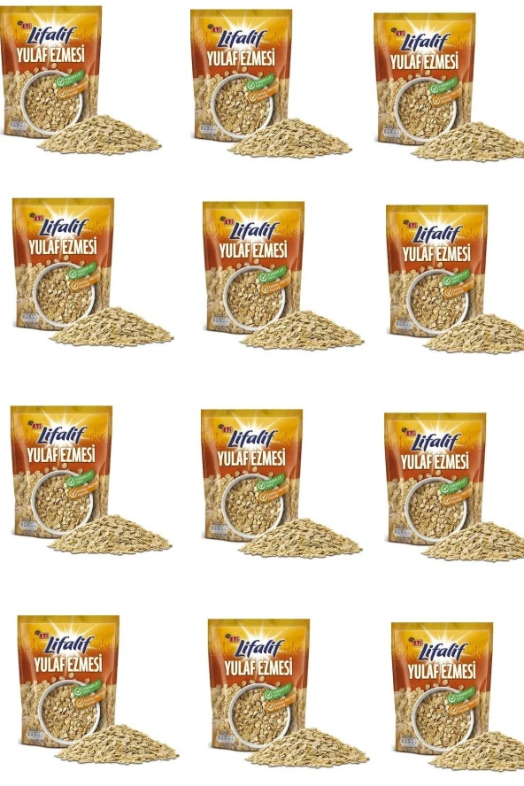 ETİ Lifalif Yulaf Ezmesi 500 G X 12 Adet ürün görseli 1