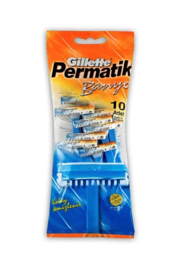 PERMATİK Gıllette Permatık Banyo 10 Lu Poset ürün görseli 1