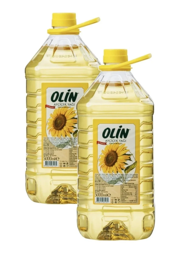 OLİN Ayçiçek Yağı 5 Lt Pet 2 Li ürün görseli 1