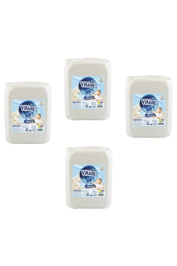 VİKİNG Soft Çamaşır Yumuşatıcısı 5 Lt X 4 Adet ürün görseli 1