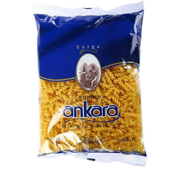 NUHUN ANKARA MAKARNASI Nuhun Ankara Makarna Burgu 500 G ürün görseli 1