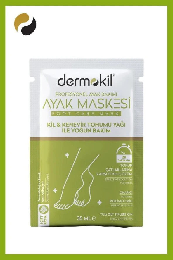 Dermokil 35 ML Ayak Bakım  Maskesi - Resim 4