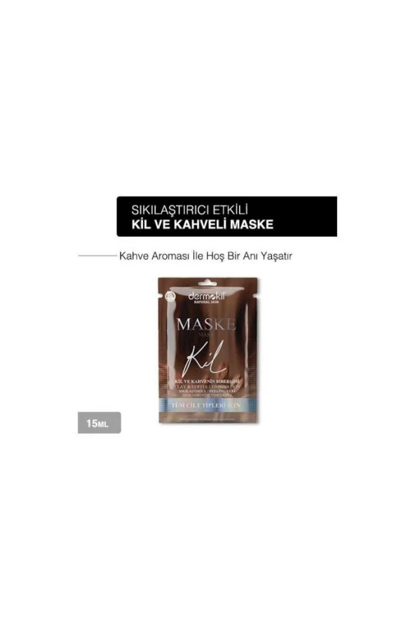 Dermokil Natural Sıkılaştırıcı Genç Görünüm Için Kil Maskesi 15 ml ürün görseli 1